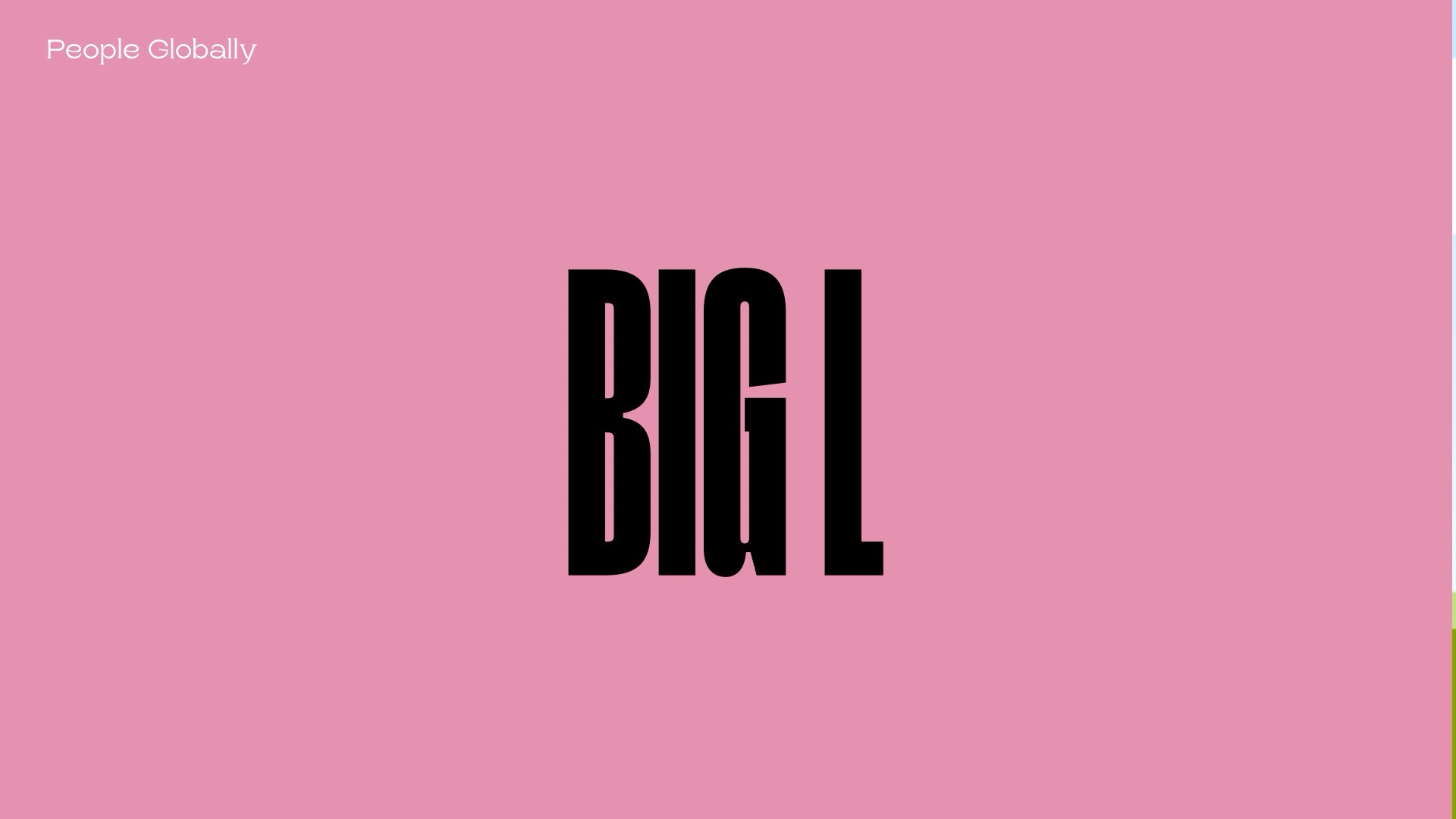 What is Big L total number of monthly listeners on Spotify.