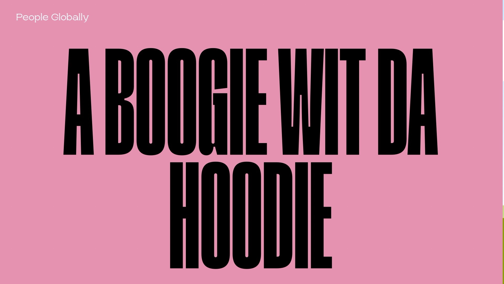 What is A Boogie Wit da Hoodie total number of monthly listeners on Spotify.
